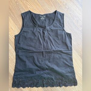Coldwater Creek Black Sleeveless Top